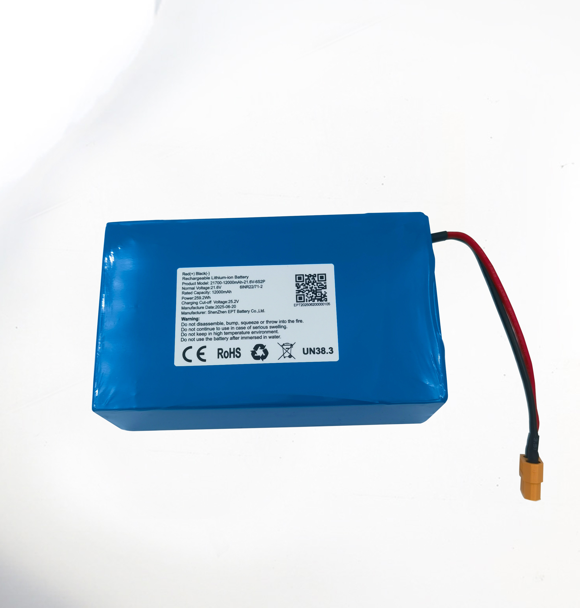 21.6V 12000mAh 海洋巡邏監(jiān)測(cè)無(wú)人機(jī)21700電池-6S2P 21.6V 12000mAh 海洋巡邏監(jiān)測(cè)無(wú)人機(jī)21700電池-6S2P
